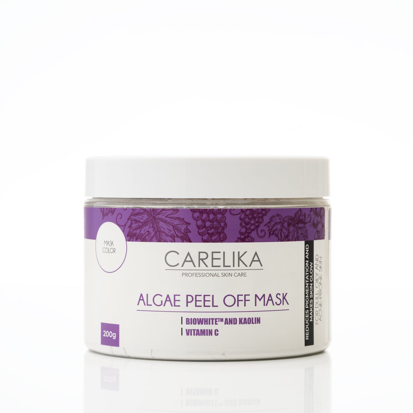 Carelika Algea Peel Off Mask Biowhite And Vitamin C 200g