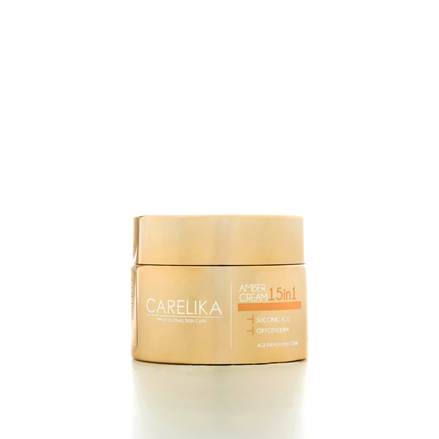 Crema Ámbar Carelika 15 en 1 con Ácido Succínico al 2%