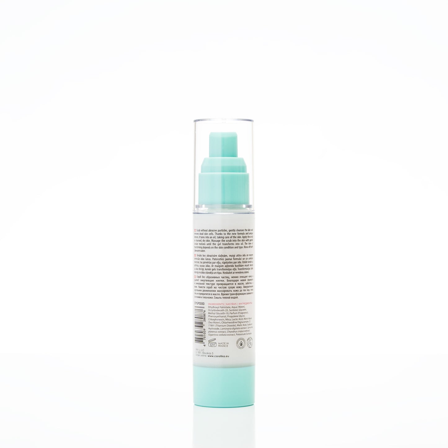 Carelika Gentle Particle Free Scrub with AHA