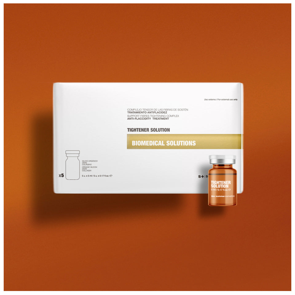 Biomedical Solutions Facial: TIGHTENER SOLUTION SUPPORT FIBRES TIGHTENING COMPLEX ANTI-FLACCIDITY TREATMENT