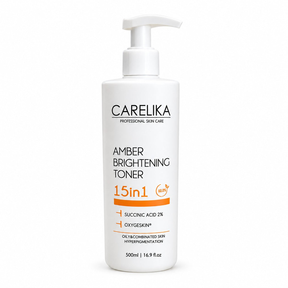 Carelika Amber Brightening Toner 15 In 1 Professional 500 ml