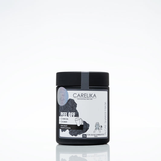 Mascarilla exfoliante Carelika Shaker Peel Off Charcoal