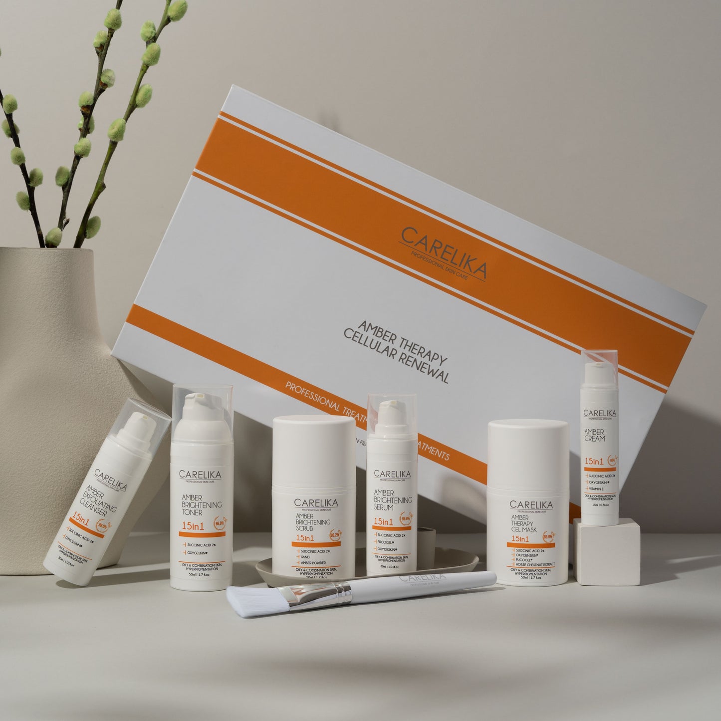 Carelika Amber Therapy Cellular Renewal Kit