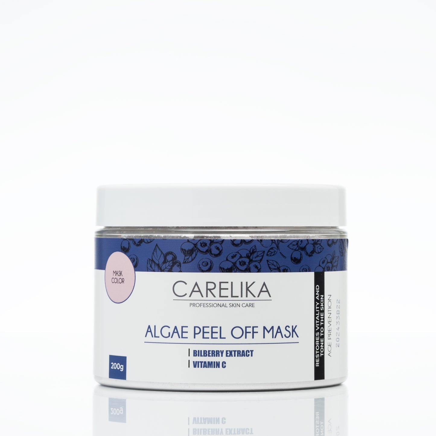 Carelika Algae Peel Off Mask Bilberry And Vitamin C