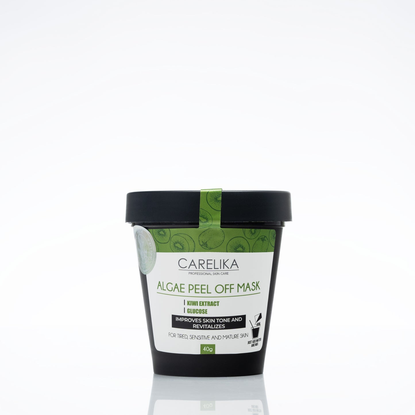 Carelika Algae Peel Off Mask Kiwi Extract With Glucojsaer