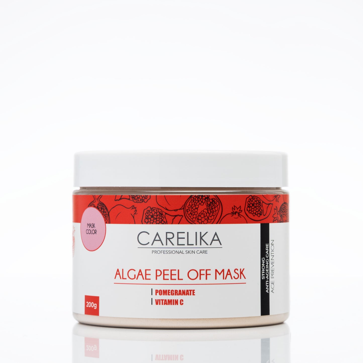Carelika Algae Peel Off Mask Pomegranate