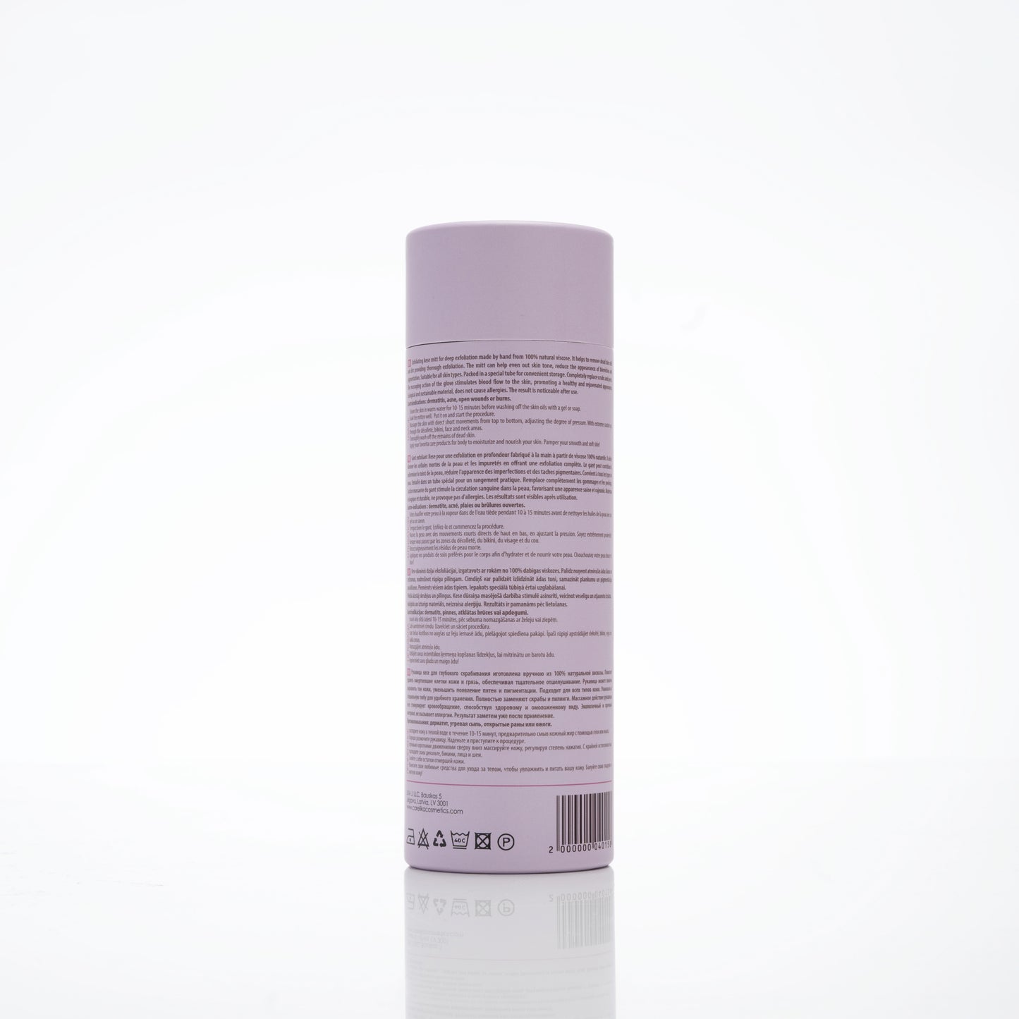 Manopla corporal exfoliante Carelika