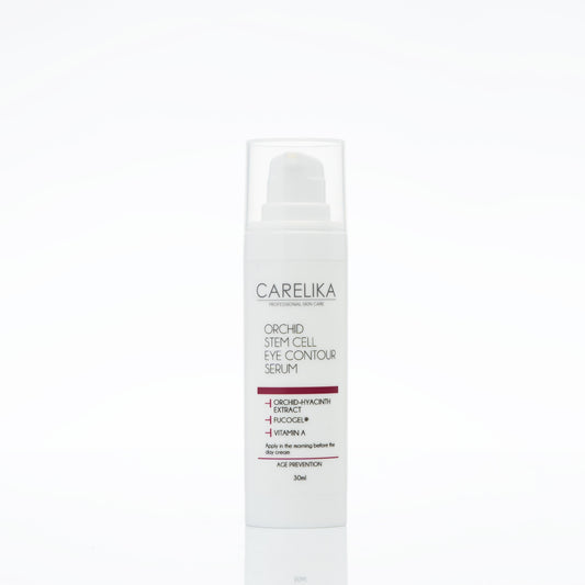 Sérum antiedad para el contorno de ojos con células madre de orquídea Carelika 30 ml
