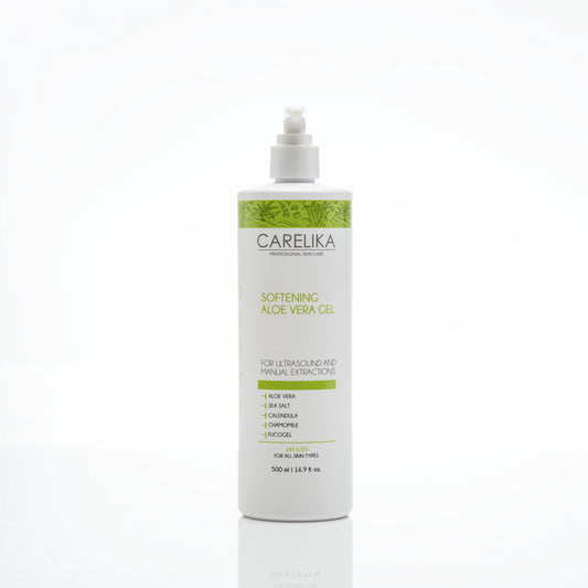 Gel suavizante de aloe vera Carelika para ultrasonidos 500 ml