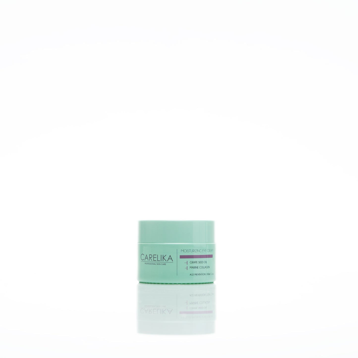 Crema hidratante para ojos Carelika con colágeno (tarro)
