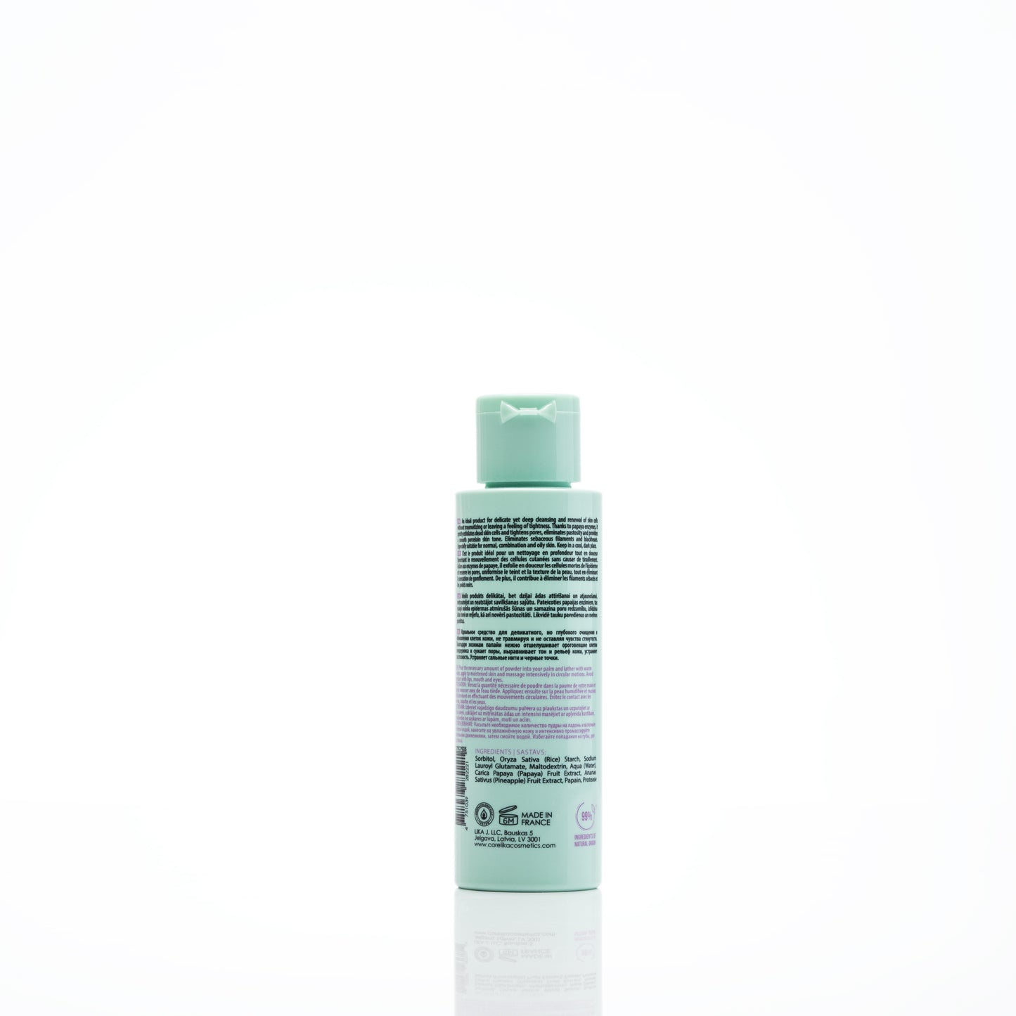 Polvo limpiador enzimático Carelika Botella verde 25 g Verde 20 29,39