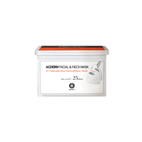 Ribeskin: GWANG AC DERM Face and Neck Mask 25 pcs