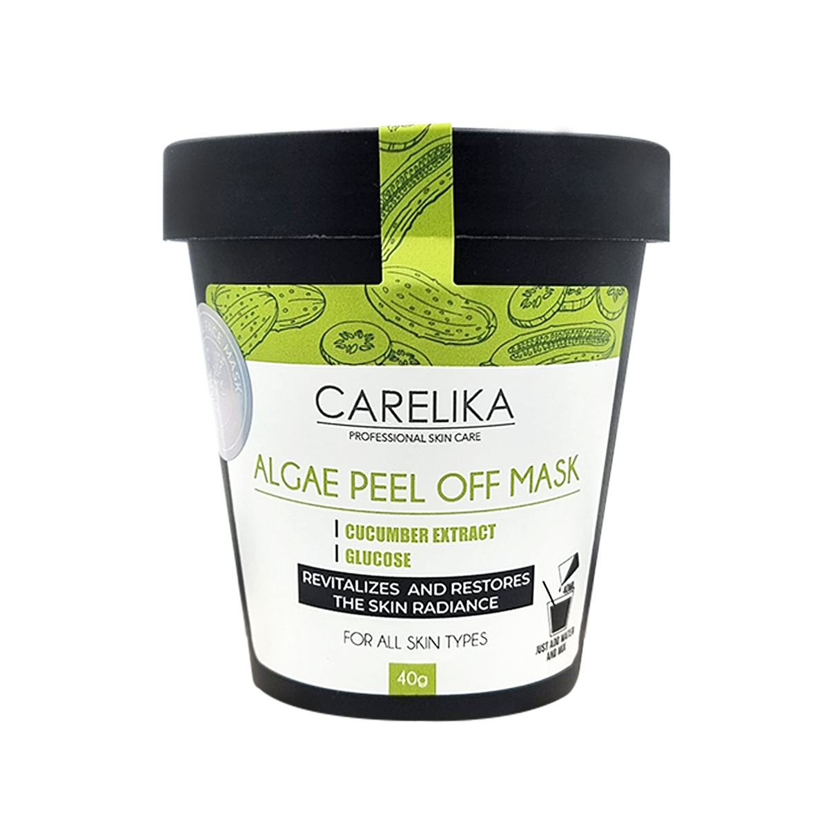 Carelika Algea Peel Off Mask Marine Collagen Jar