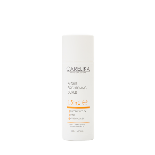 Carelika Amber Brightening Scrub 15 In 1
