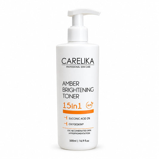 Carelika Amber Brightening Toner 15 In 1 Professional 500 ml