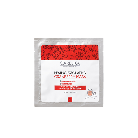 Mascarilla exfoliante térmica de arándanos Carelika