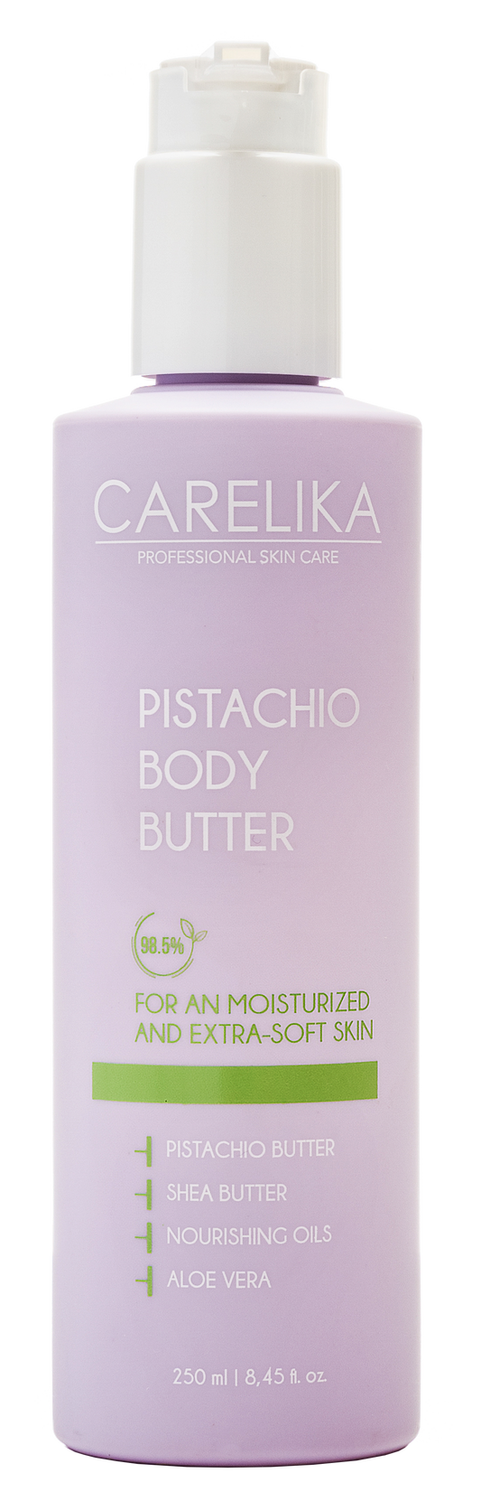 Manteca corporal de pistacho Carelika