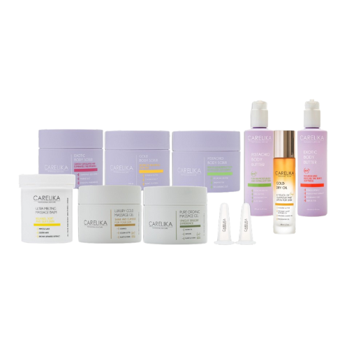 Combo de masaje facial y cuidado corporal Carelika