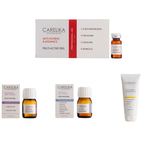 Sistema de peeling combinado Carelika